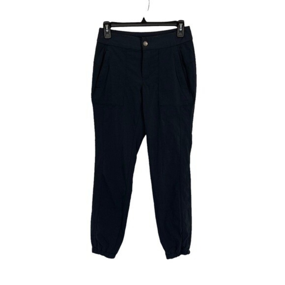 Athleta Gray Lightweight Jogger Pants Tapered Ankle Casual Athleisure 0‎ FLAW